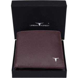 Men Casual, Formal Brown Genuine Leather Wallet - Regular Size  (8 Card Slots)