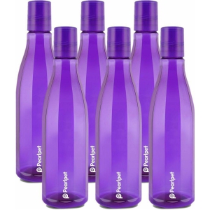 PearlPet - Purple Fridge Water Bottle ( Pack of 6 ) - Purple