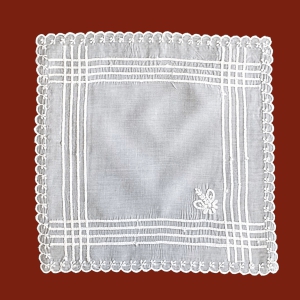 ChikanKari Dining Napkin Set (6 Pieces)