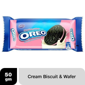 Cadbury Oreo Strawberry Cream Biscuits 46.3 Gms