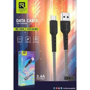 Rocker104(2Pcs) 3.4 Amp Micro Data Cable