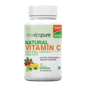 ???? Natural Vitamin C Tablets (65% off)-60 Tablets