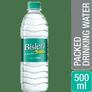 Bisleri Mineral Water, 500 Ml Bottle