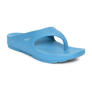 Action - Blue Mens Slide Flip Flop - None