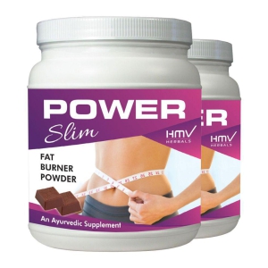 HMV Herbals Power Slim Fat Cutter Herbal Choco Powder 200 gm Pack Of 2