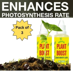 Plant Boost Liquid Biofertilizer for All Crops,Organic (Pack of 3)