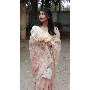 Organza Saree