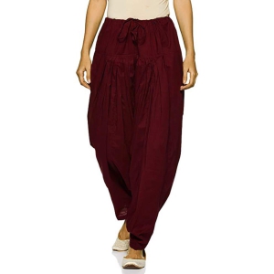 IndiaCarvan Women's Cotton Solid Patiala Salwar Pants