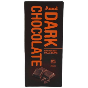 Amul Dark Chocolate 55 Percentage Rich In Cocoa 150 Gms Carton