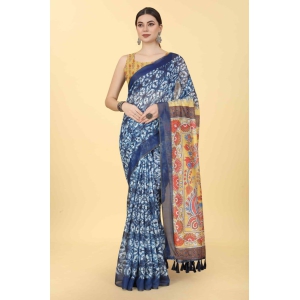 Women's Kalamkari Digital Printed Saree