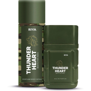 Riya Thunder Heart Deodorant Spray & Perfume For Men 100 ( Pack of 2 )