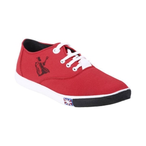 Kzaara Sneakers Red Casual Shoes - 7