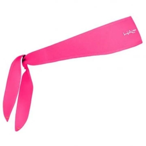 Halo I-Tie Back Headband-Bright Pink