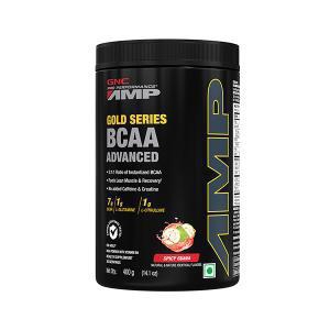 GNC AMP Gold Series BCAA Advanced Spicy Guava 400g