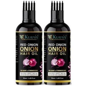 KURAIY Anti Hair Fall Onion Oil 100 ml ( Pack of 2 )