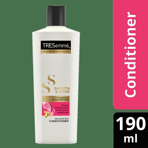 Tresemme Smooth & Shine Pro Collection Conditioner - Vitamin H & Silk Protein, Intense Moisturisation, 190 Ml