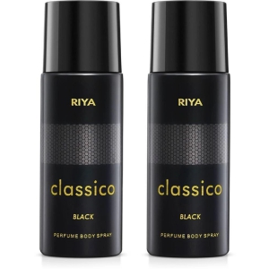 Riya Classico Perfume Body Spray for Men 150 ml ( Pack of 2 )