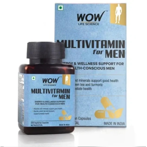 Multivitamin Capsules for Men - For Energy and Wellness - 60 capsules PACK OF 1