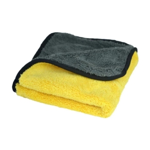 Bhavyta Yellow 800 GSM Microfiber Cloth For Automobile ( Pack of 1 )