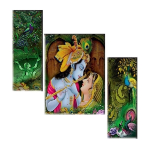 Saf Radha krishna modern art MDF Painting Without Frame