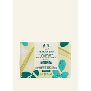 Moringa Cleansing Face & Body Bar 100G