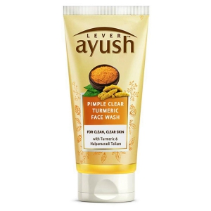 Lever Ayush Face Wash Anti Pimple Turmeric 80g