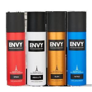 Envy Deodorant Combo SPEED + Absolute + Rush + Nitro 120ml*4