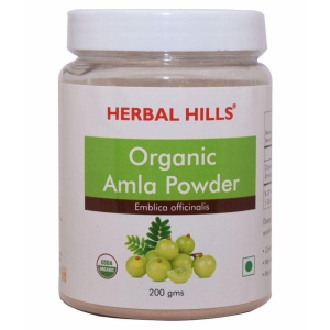 Herbal Hills Organic Amla Powder 200 gm