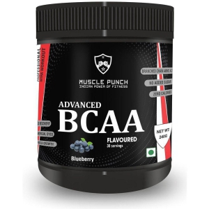 Muscle Punch Muscle Punch | BCAA 30 Servings | Blueberry 240 gm