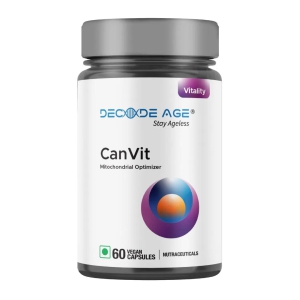 CanVit, Mitochondrial Booster| Enhances Quality of Life | 60 Vegan Capsules