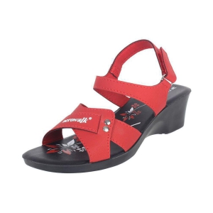 Aerowalk - Red Women's Sandal Heels - None