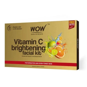 Vitamin C Brightening Facial Kit with Rose Water | For All Skin Types