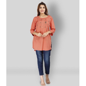 jc4u-peach-rayon-womens-straight-kurti-pack-of-1-xxl