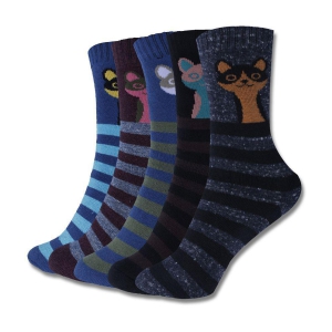 dollar-multicolor-cotton-blend-boys-full-length-socks-pack-of-5-9-11-years