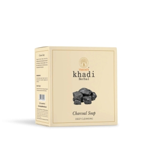 Vagads Khadi Charcoal Soap (Pack of 3)