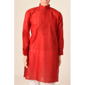 Men Fashion Hand Chikankari Men Kurta