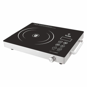 Elina Premium 2200W Radiant Infrared Cooktop | 4 Preset Cooking Functions | Touch Panel | Time Control | Over Heating Protection | Suitable with all Type of Utensils | 1 Year Warranty