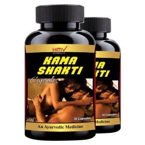 HMV Herbals Kama Shakti Power Booster Herbal Capsule 60 no.s Pack Of 2
