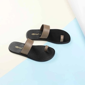 Vaana Toe-Ring Vegan Leather Slides Men-12