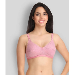 Clovia - Pink Cotton Non - Padded Womens T-Shirt Bra ( Pack of 1 ) - None