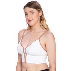 Dione Front Closure Bra-White / M