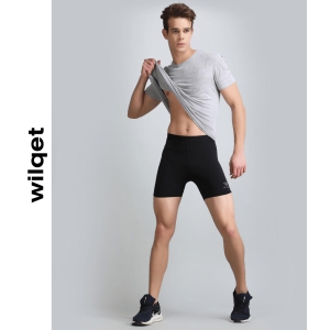 Mens Swimwear Shorts-Black / S