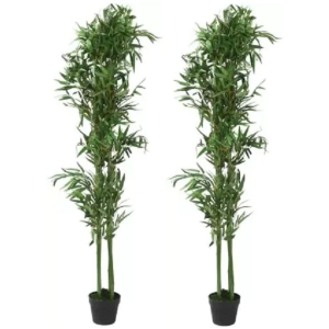 Green plant indoor - Green Wild Artificial Tree ( Pack of 2 )