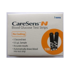 Caresens n Blood Sugar Test strips Expiry: May 2024