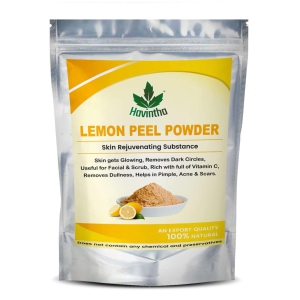 Havintha Natural Lemon Peel Powder for Face Pack | Bright Skin - 227gm