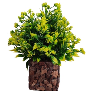 BAARIG - Green Wild Artificial Bonsai ( Pack of 1 )