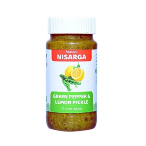 Green Lemon Pepper Pickle