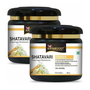 KAYABOOST Shatavari Powder | Peeli Churna | Indian Asparagus, Pack of 2 (400 g)