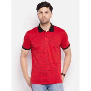 Wild West - Red Cotton Regular Fit Mens Sports Polo T-Shirt ( Pack of 1 ) - None