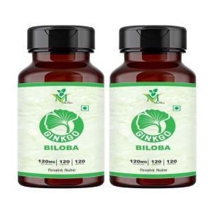 Ginkgo Biloba Veg. Capsules Pack of 2 - 120's